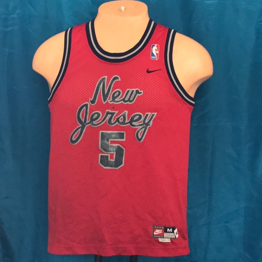 Vintage Nike NBA New Jersey 5 KIDD basketball jersey (fair condition)